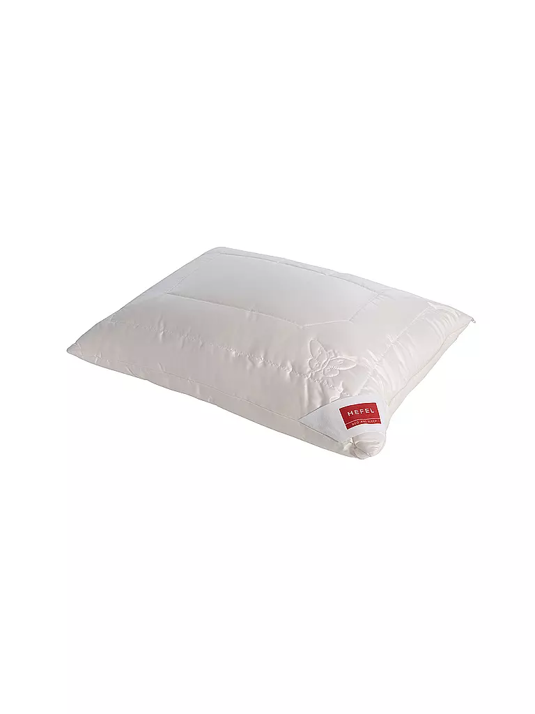 HEFEL | Almohada "Pure Silk" 40x60cm (Champán) 360g | Crema