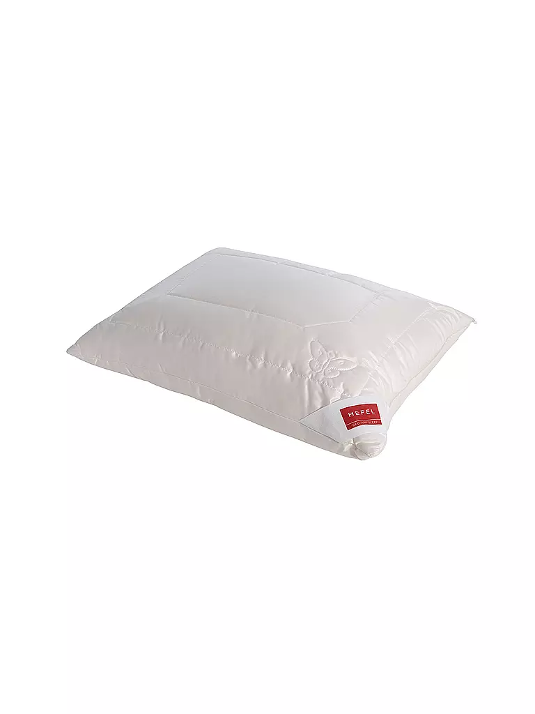 HEFEL | Almohada "Pure Silk" 40x60cm (Champán) 480g | Crema
