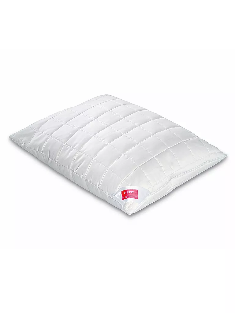 HEFEL | Almohada "Wellness Zirbe" 70x90cm | Blanco