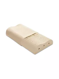 HEFEL | Almohada cervical "Látex natural" 34x65cm | Blanco