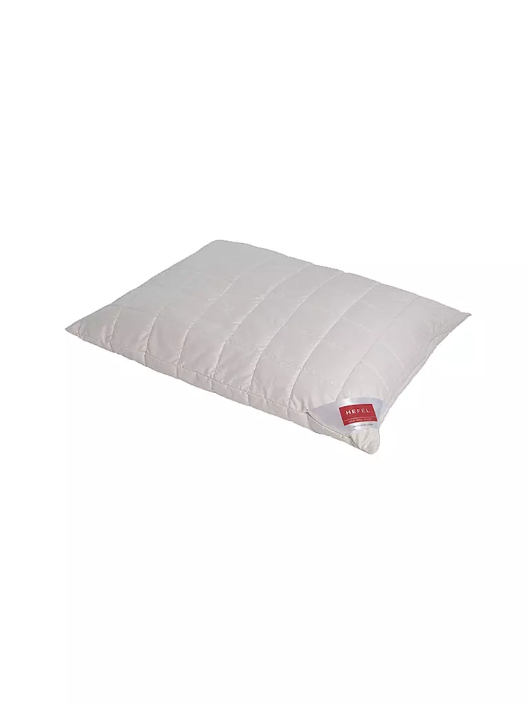 HEFEL | Almohada Wellness Zirbe Wash 40x80cm 510g/100g | Beige
