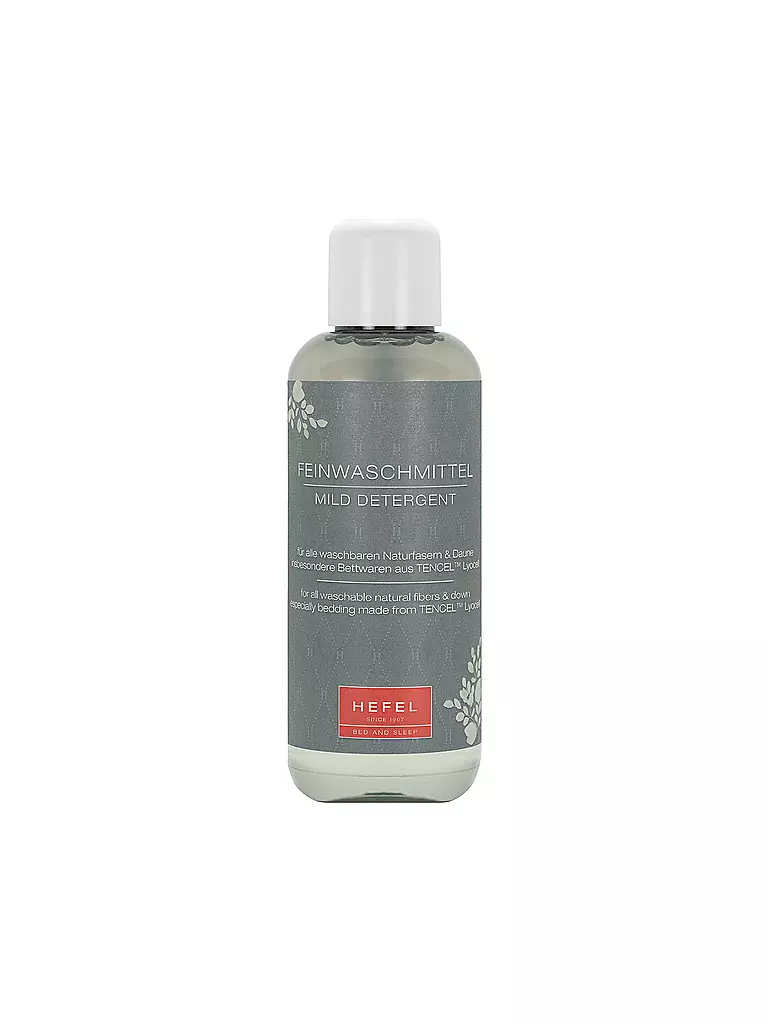 HEFEL | Detergente suave extra para ropa de cama 250ml | Transparente