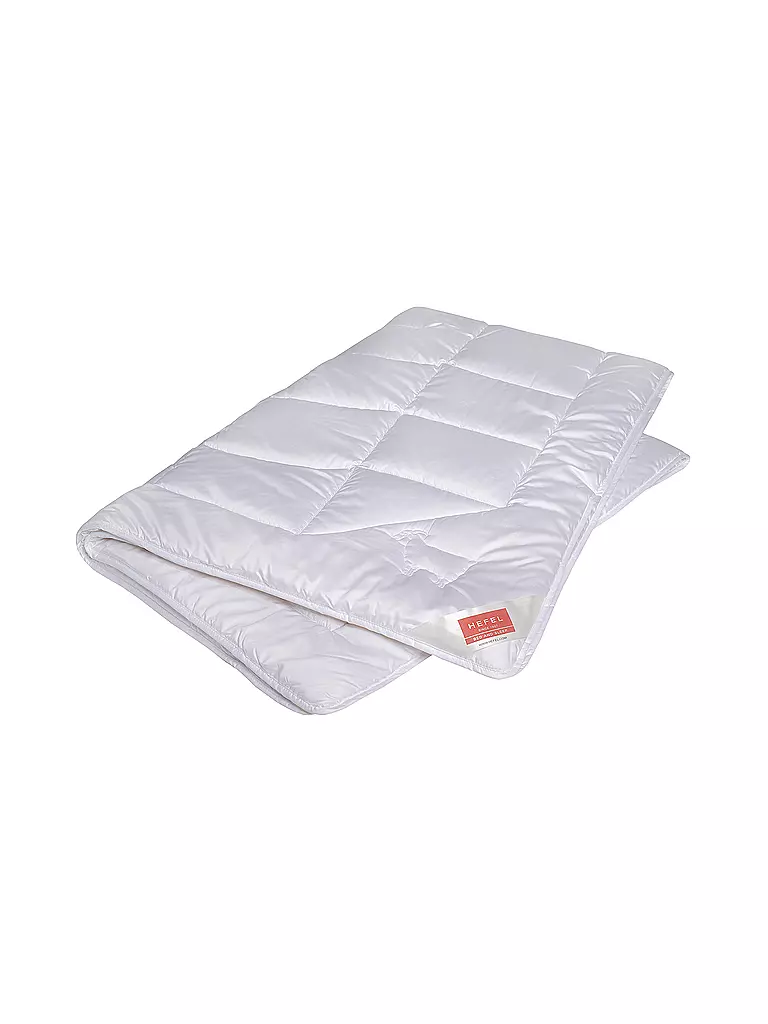 HEFEL | Edredón CASHMERE DELUXE 140x200cm blanco | Blanco