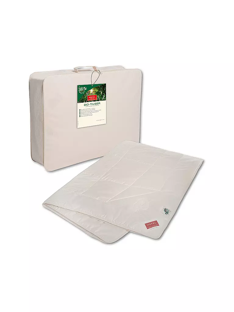 HEFEL | Edredón para todo el año BIO TIMBER 140x200cm natural | Beige