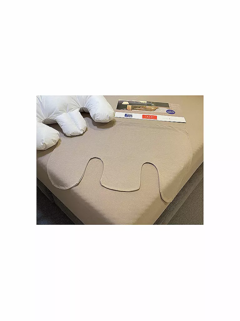 HEFEL | Funda de almohada My Neck 50x70cm Taupe | Camel