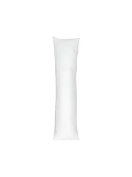 HEFEL | Funda para almohada lateral 35x160cm Blanco | Blanco
