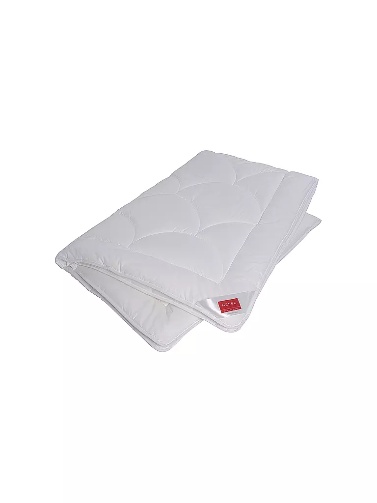 HEFEL | Ganzjahresdecke Edition 101 Light 140x200cm  700g | Blanco