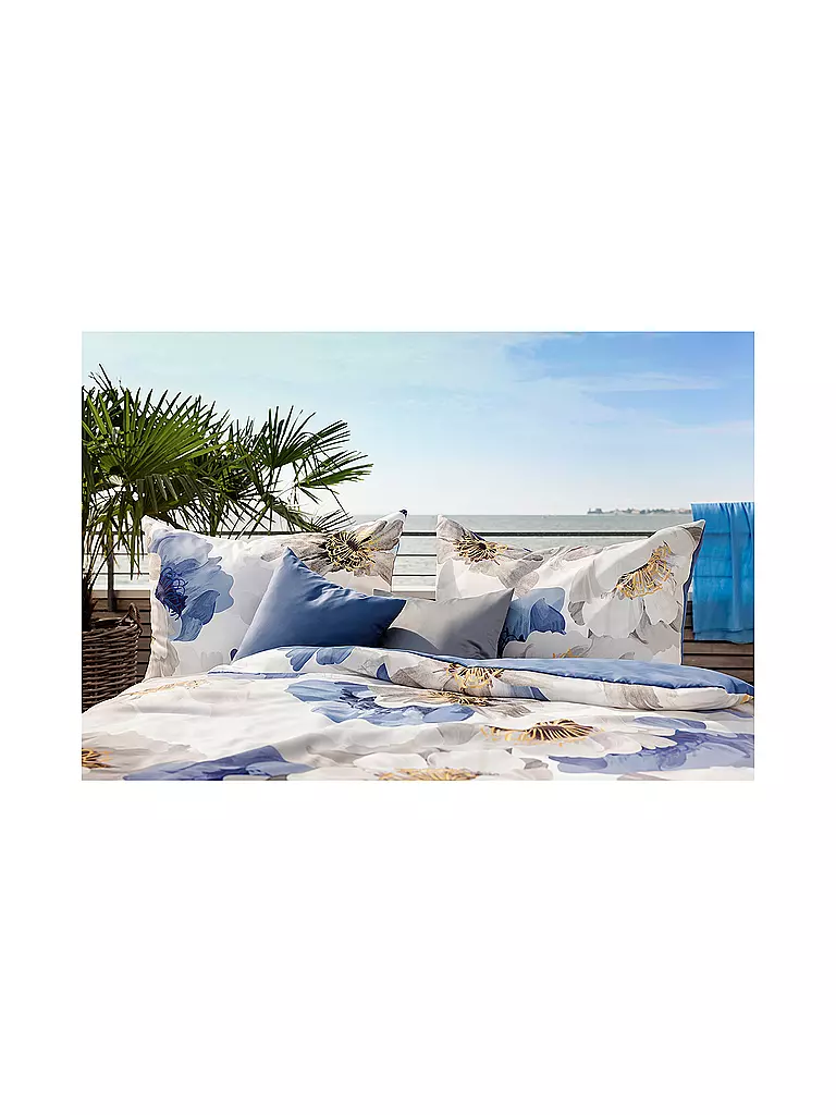 HEFEL | Ropa de cama Tencel Antibes 70x90cm / 140x200cm Azul | Azul