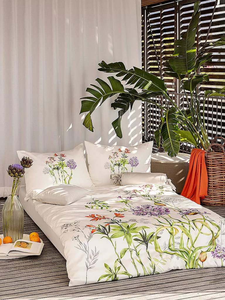 HEFEL | Ropa de cama Tencel Cannes 70x90cm / 140x200cm Marfil | Blanco