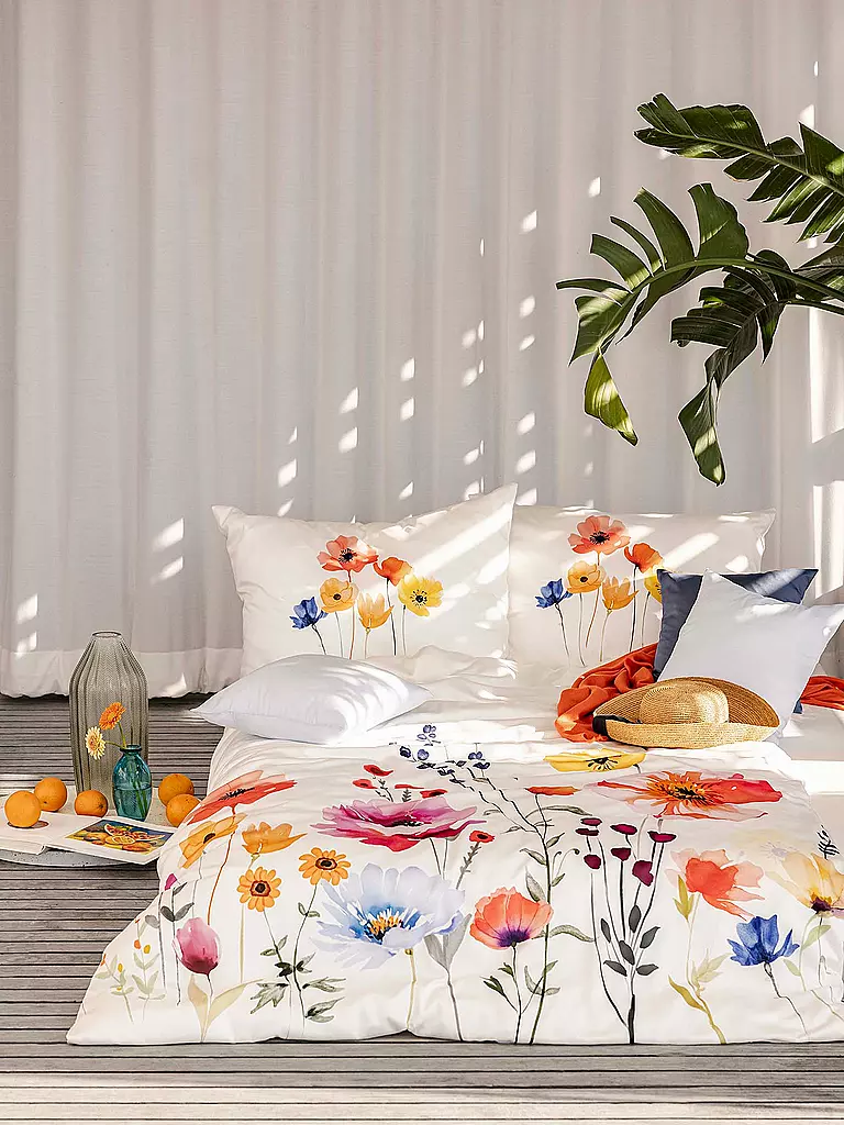 HEFEL | Ropa de cama Tencel Saint Tropez 70x90cm / 140x200cm Marfil | Beige