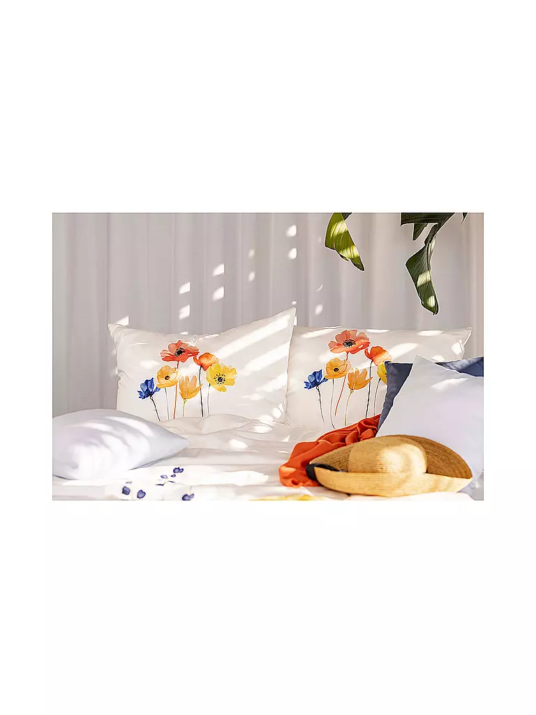 HEFEL | Ropa de cama Tencel Saint Tropez 70x90cm / 140x200cm Marfil | Beige