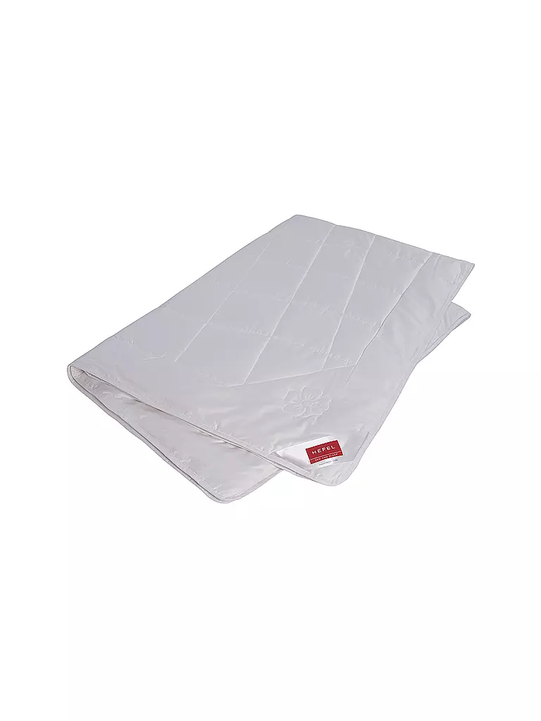 HEFEL | Sommerdecke SOMMERLINEN 140x200cm | Blanco