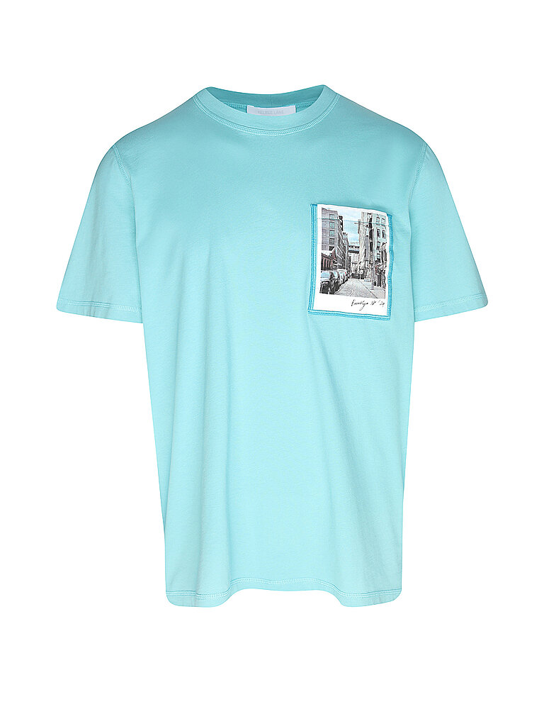 Camiseta azul claro XXL