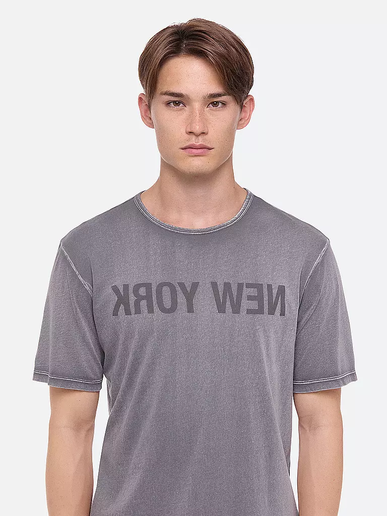 HELMUT LANG | Camiseta NEW YORK | Gris