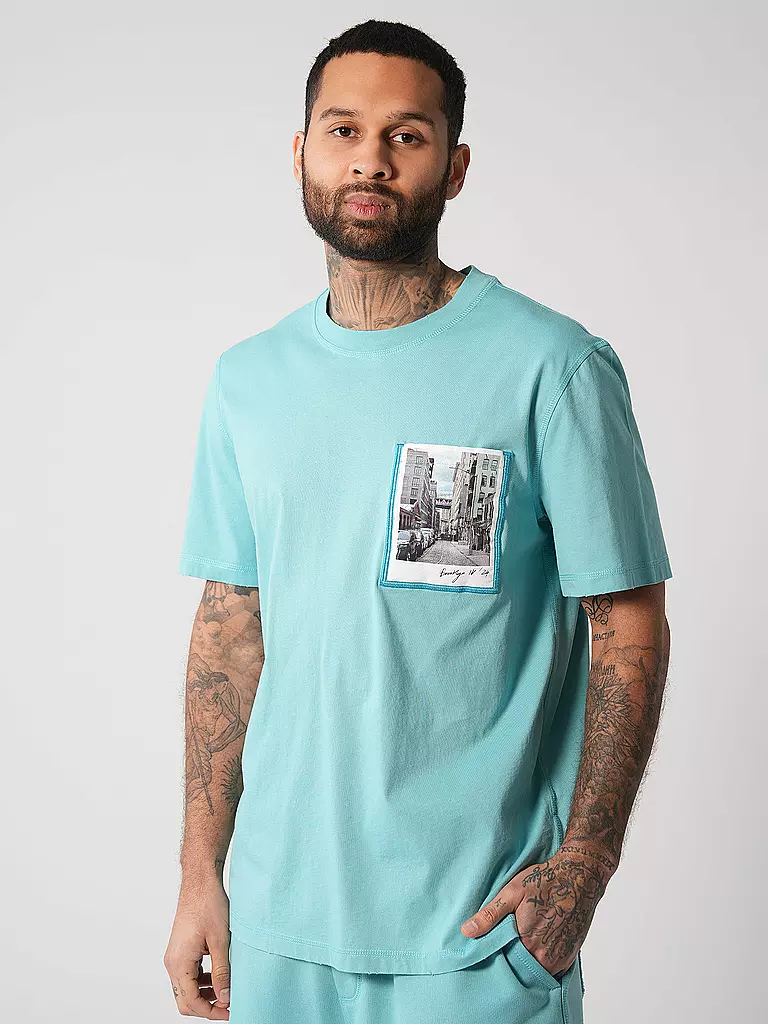 HELMUT LANG | Camiseta | Azul claro