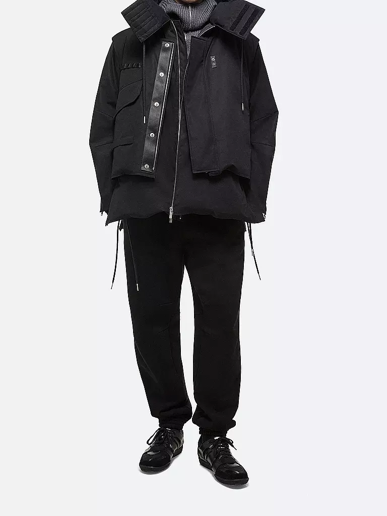 HELMUT LANG | Parka de plumón ARCTIC LAYERED JACKET | Negro