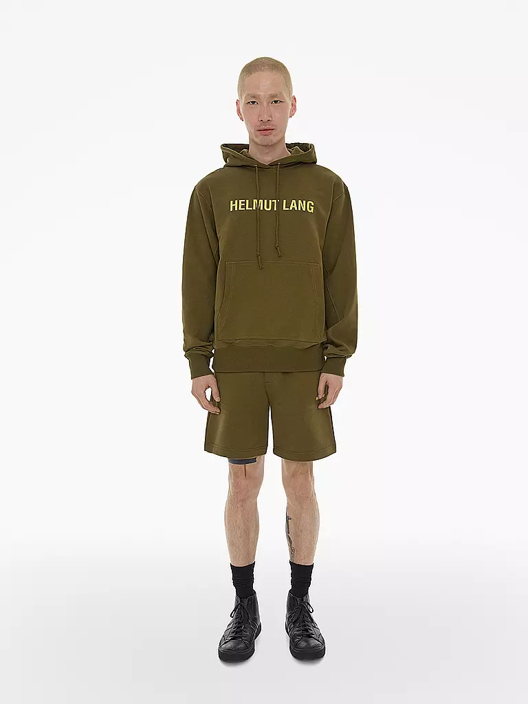 HELMUT LANG | Sudadera con capucha - Hoodie | Oliva