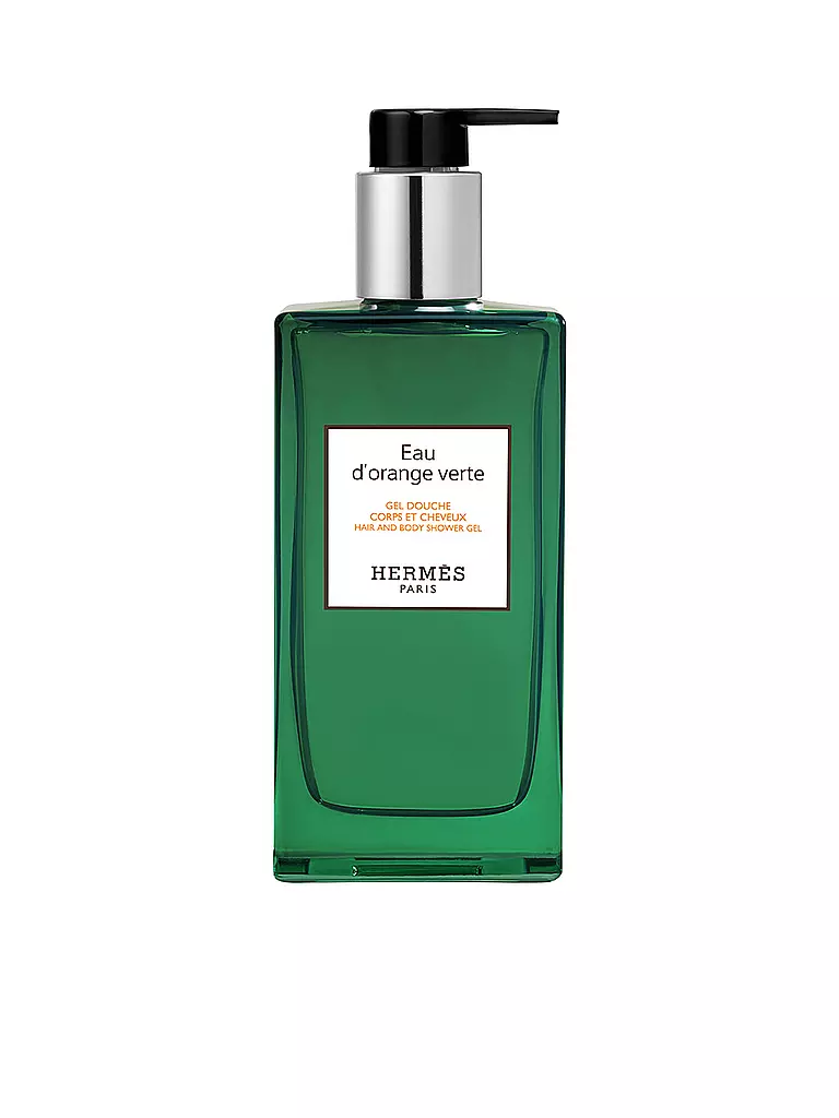 HERMÈS | Eau d'orange verte, gel de ducha para cuerpo y cabello 200 ml | Sin color