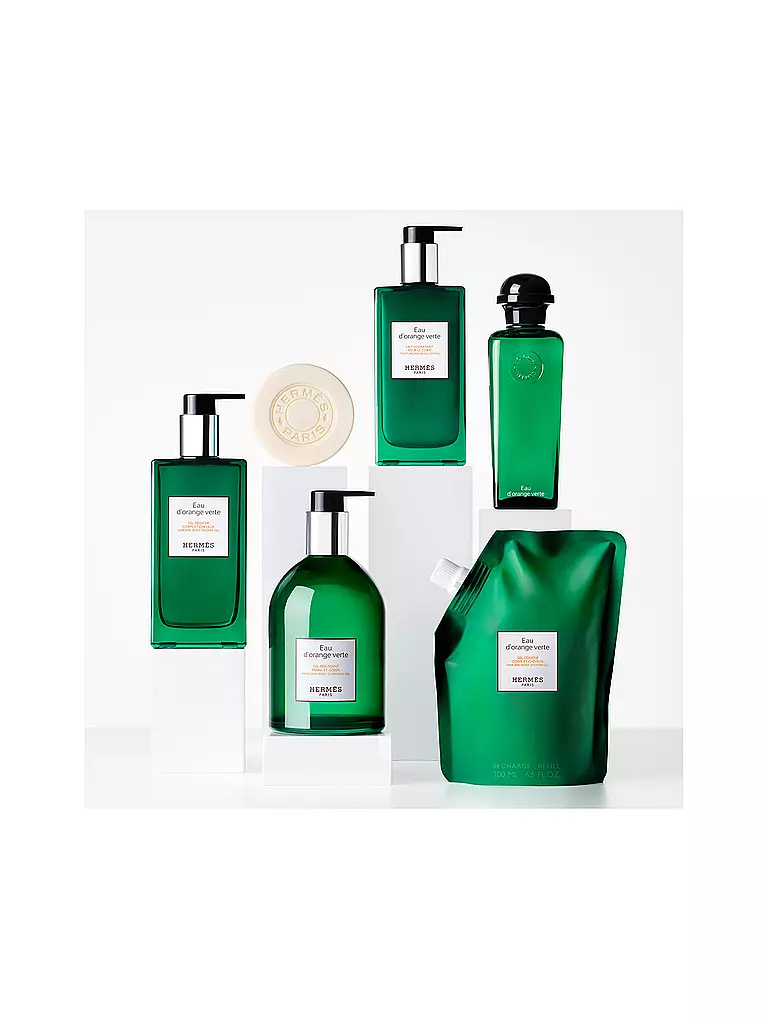 HERMÈS | Eau d'orange verte, gel de espuma para manos y cuerpo 300ml | 