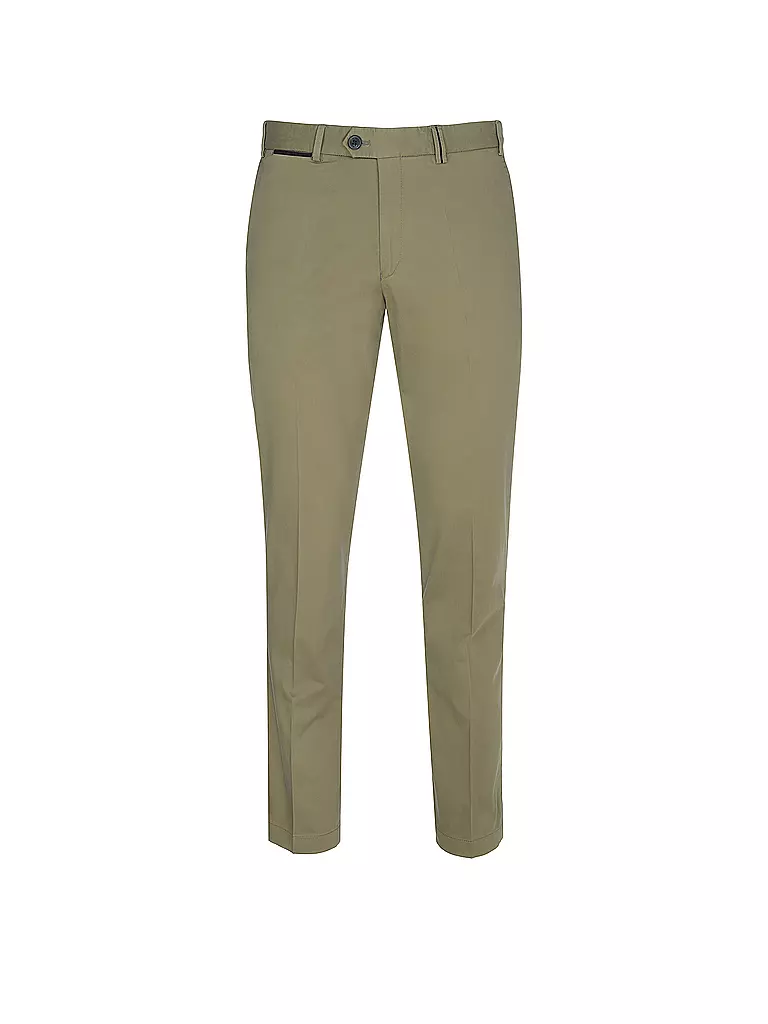 HILTL | Chino Regular Fit PEAKER | Oliva