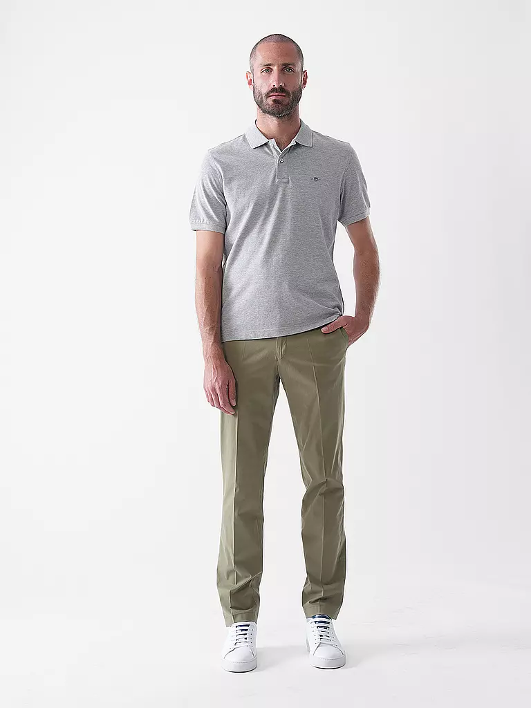 HILTL | Chino Regular Fit PEAKER | Oliva