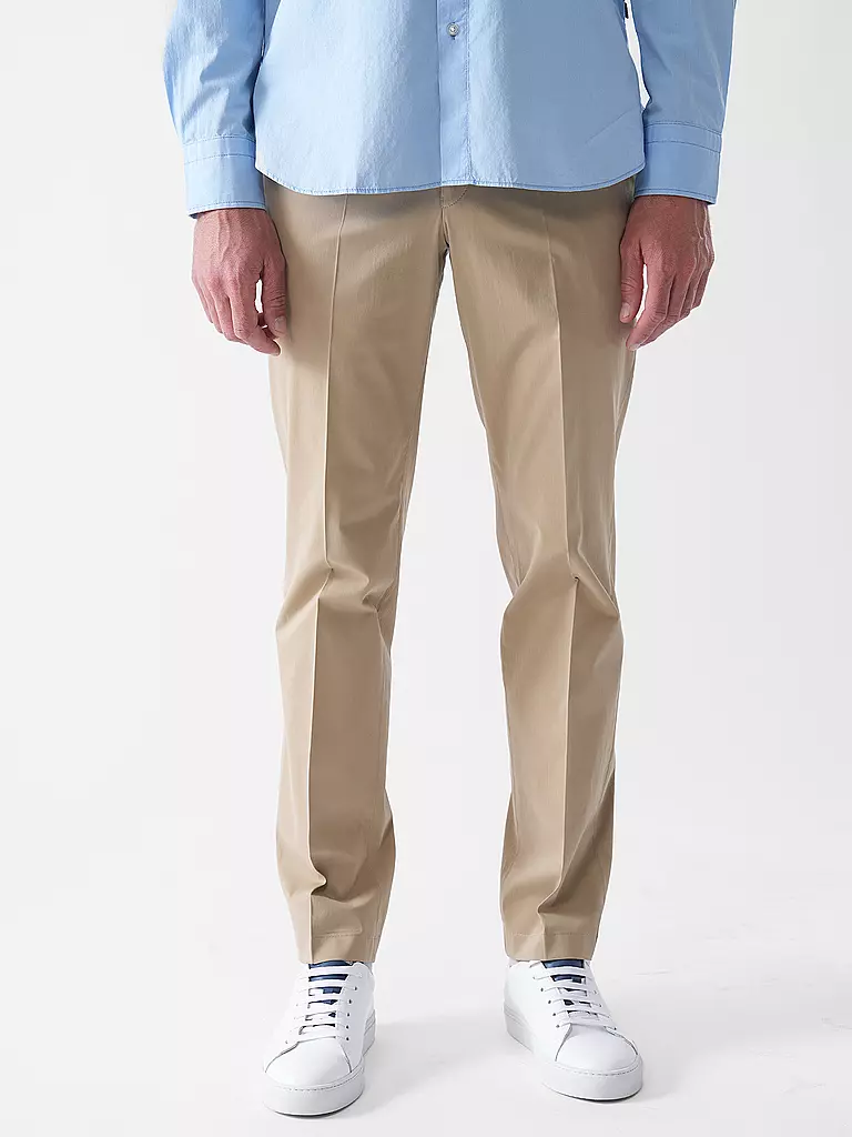 HILTL | Chino Regular Fit PEAKER | Camel