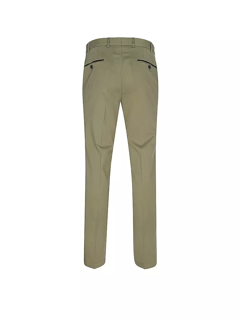 HILTL | Chino Regular Fit PEAKER | Oliva