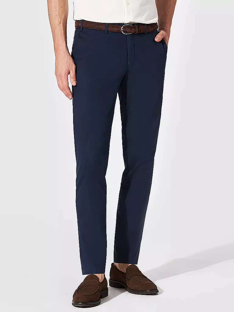 HILTL | Chino Slim Fit TARENT | Azul oscuro