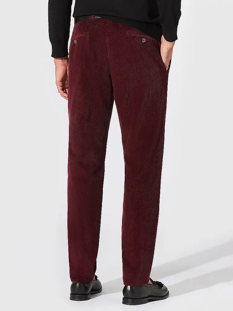 HILTL | Cordhose TILO GENUA | Rojo oscuro