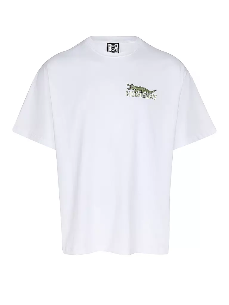 HOMEBOY | Camiseta CROCOBOY TEE | Blanco