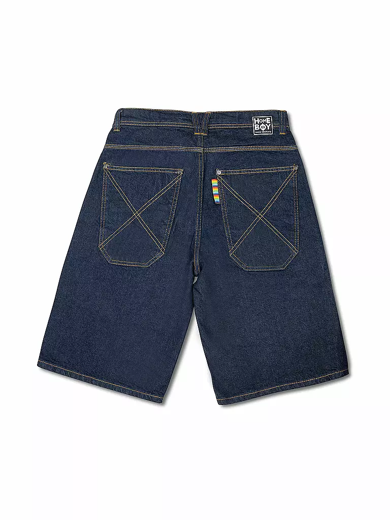 HOMEBOY | Jeansshorts X-TRA BAGGY | Azul oscuro