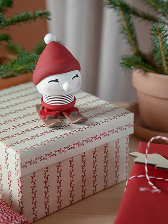 HOPTIMIST | Figura decorativa Soft Bimble Skiing 7,2cm Berry