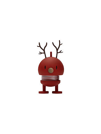 HOPTIMIST | Figura decorativa Reno Suave Bumble 9,5cm Berry
