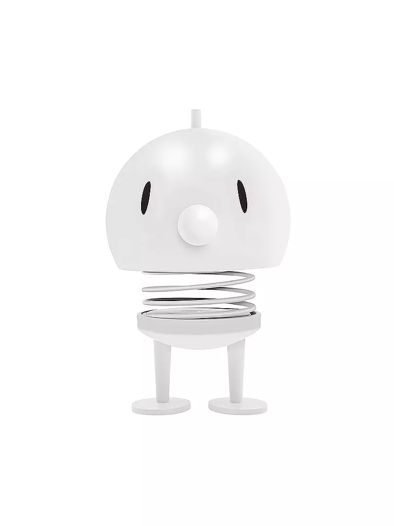 HOPTIMIST | Altavoz Soft Bumble Speaker 15cm Blanco Suave | Blanco