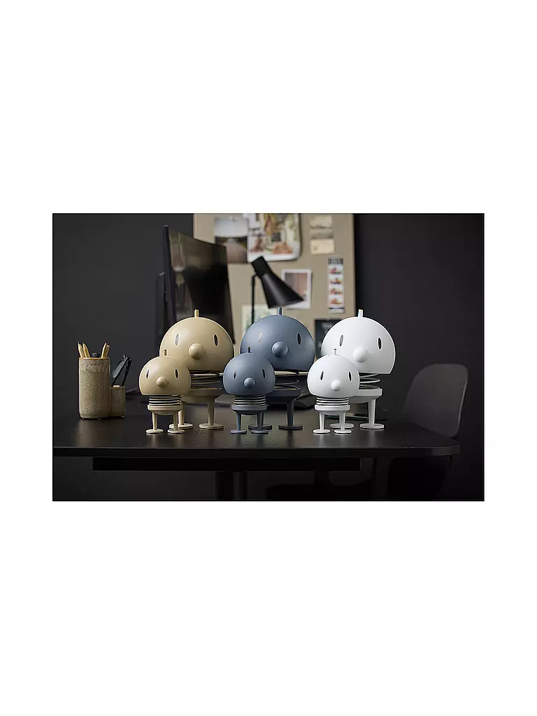 HOPTIMIST | Altavoz Soft Bumble Speaker 15cm Blanco Suave | 