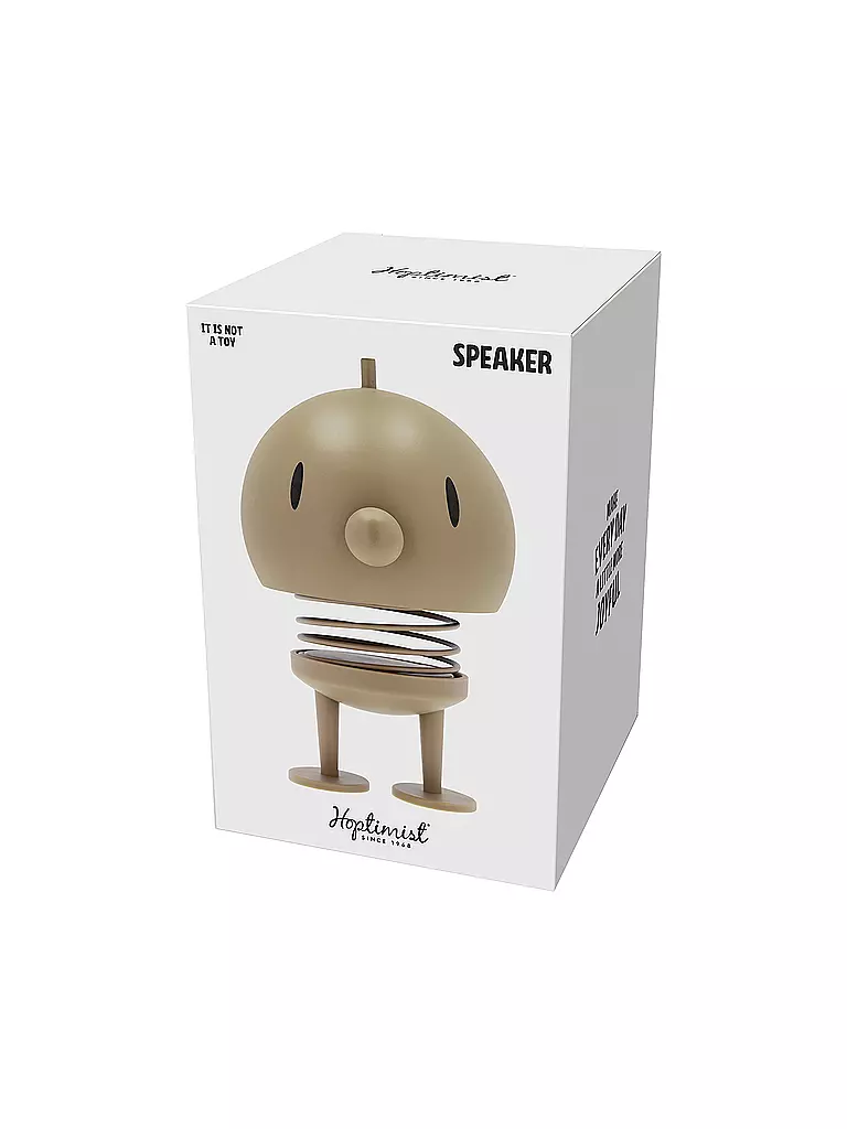 HOPTIMIST | Altavoz Soft Bumble Speaker 15cm Soft Latte | Camel
