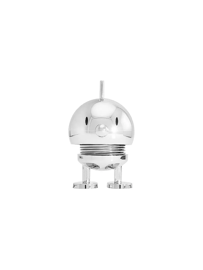 HOPTIMIST | Dekofigur Classic Bumble 7,6cm Chrome | Plata