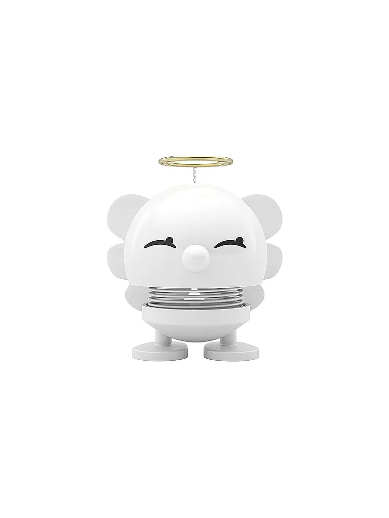 HOPTIMIST | Figura decorativa Ángel Bimble 7,1cm Blanco | Blanco