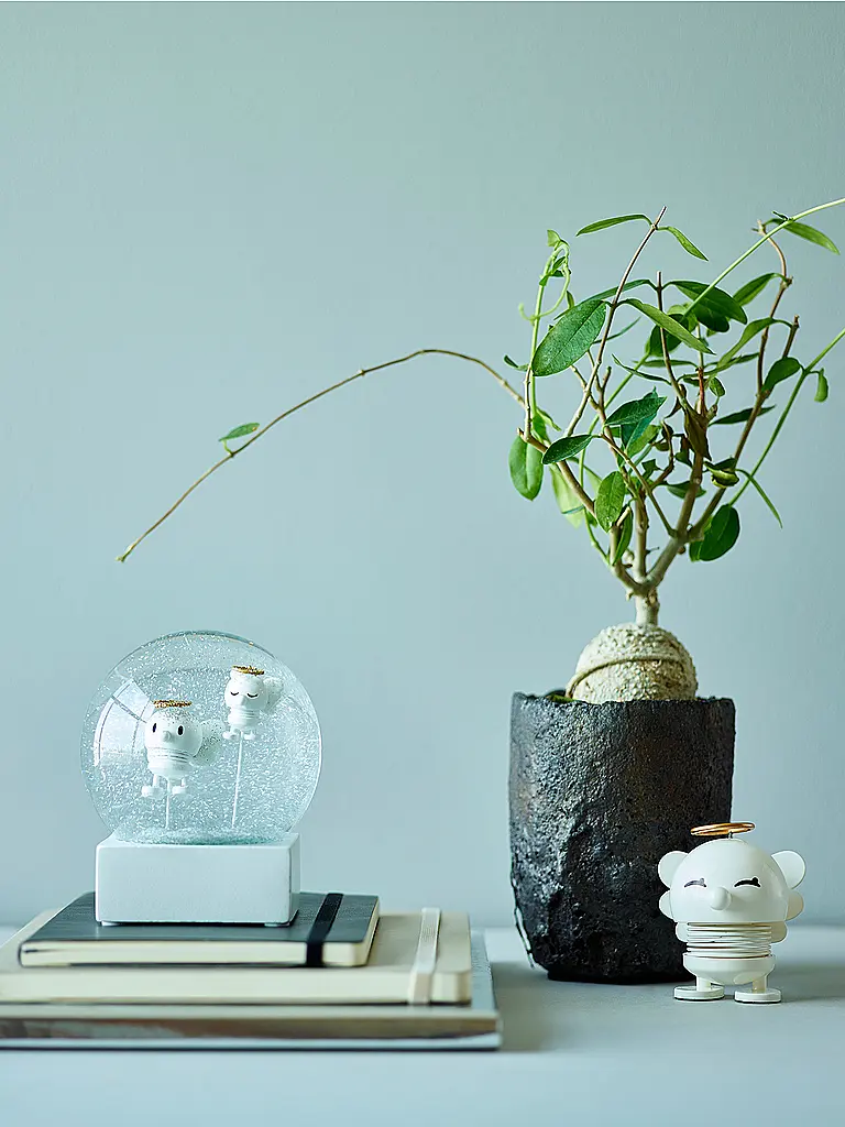 HOPTIMIST | Figura decorativa Ángel Bimble 7,1cm Blanco | 