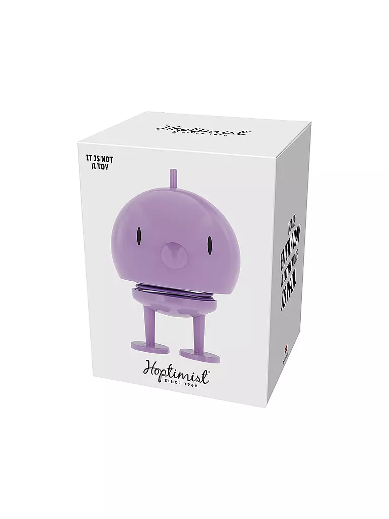 HOPTIMIST | Figura decorativa Classic Bumble 10,5 cm Lavanda | Lila