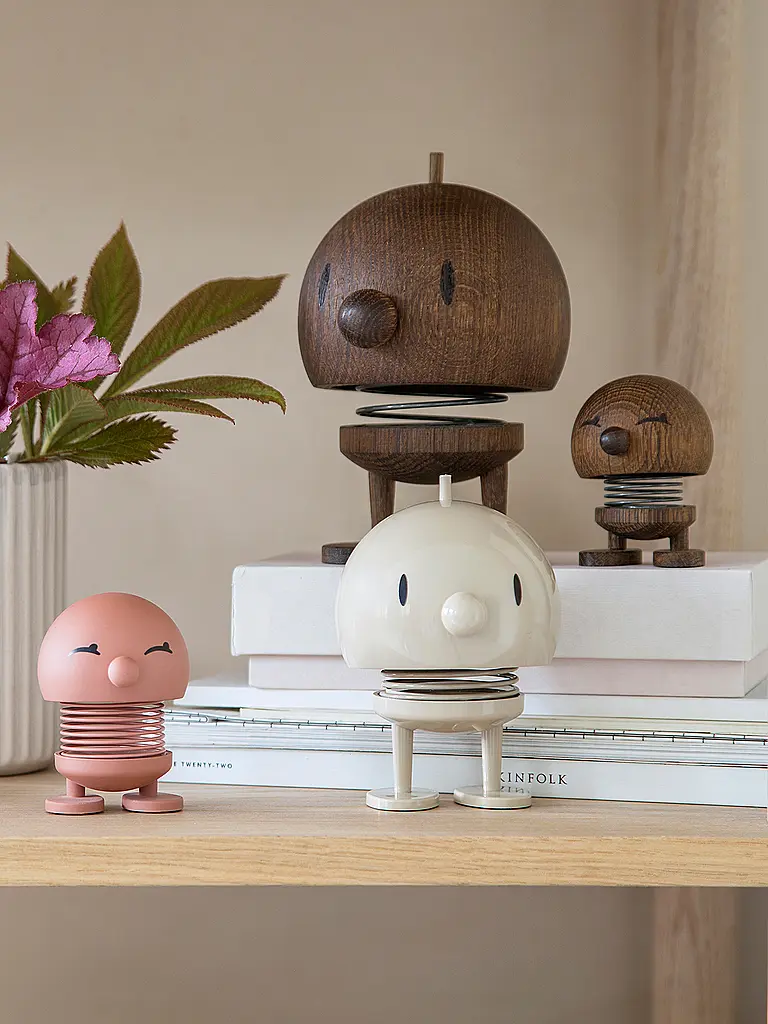HOPTIMIST | Figura decorativa Classic Bumble 10,5cm Latte | Camel