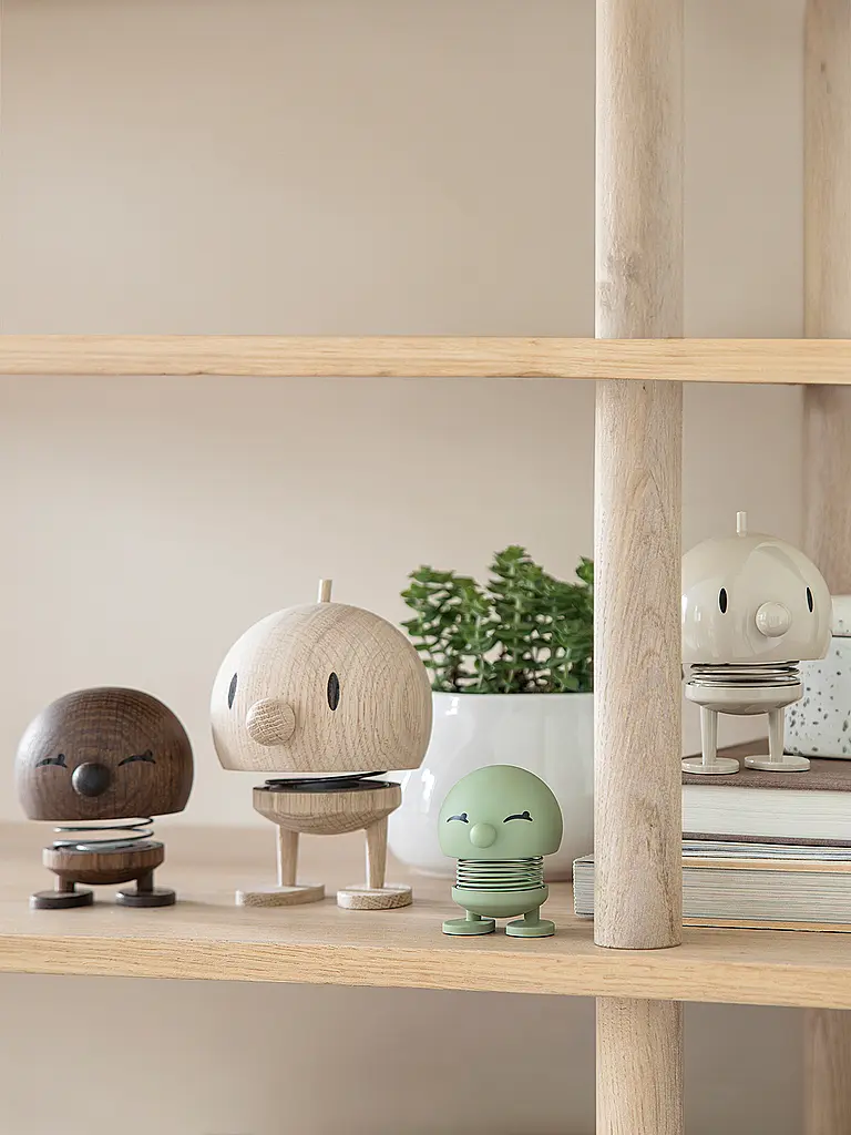 HOPTIMIST | Figura decorativa Classic Bumble 10,5cm Latte | Camel