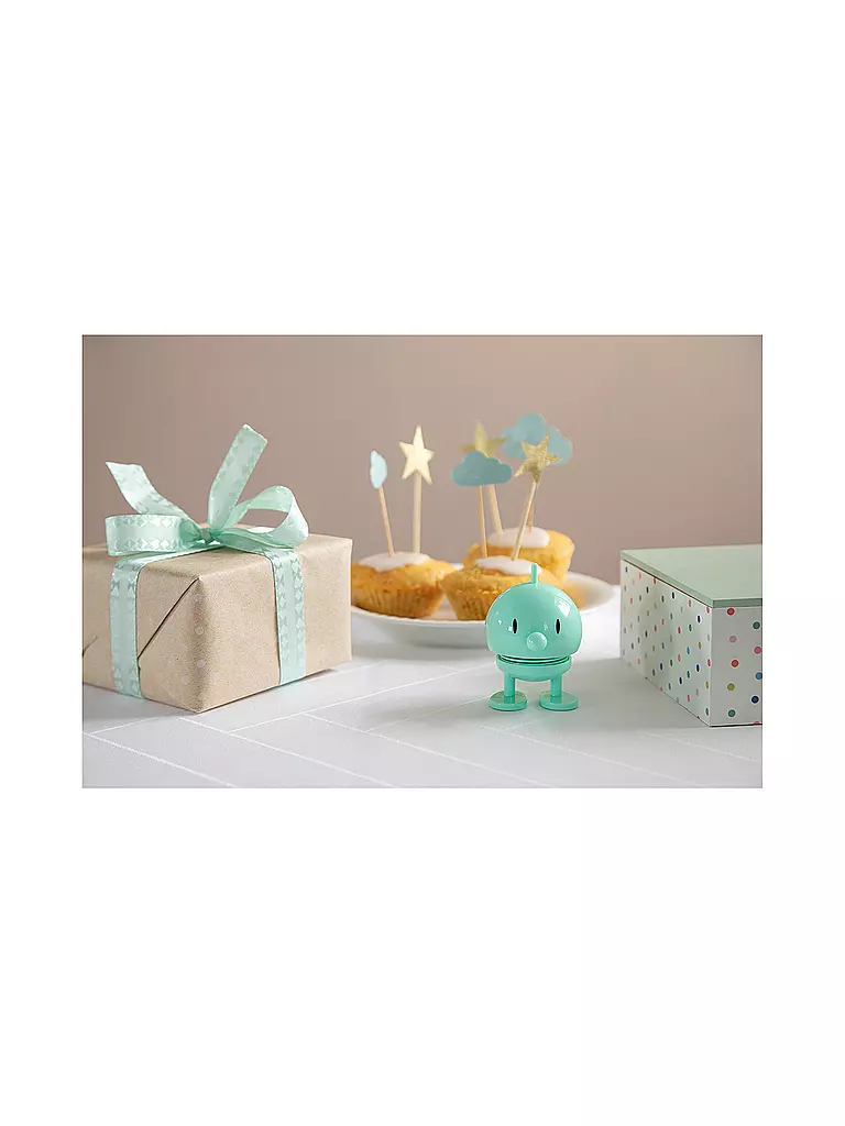 HOPTIMIST | Figura decorativa Classic Bumble 10,5cm Menta | Menta