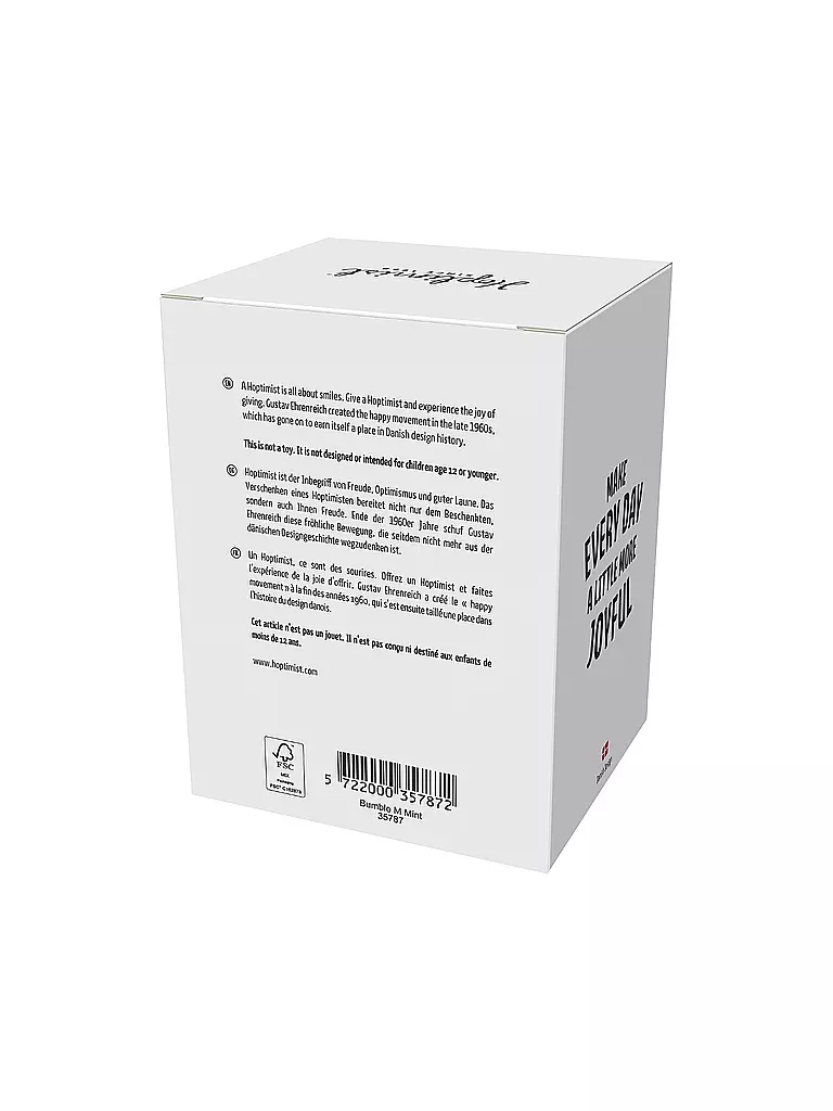HOPTIMIST | Figura decorativa Classic Bumble 10,5cm Menta | Menta