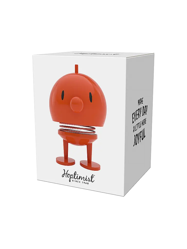 HOPTIMIST | Figura decorativa Classic Bumble 10,5cm Naranja | Naranja