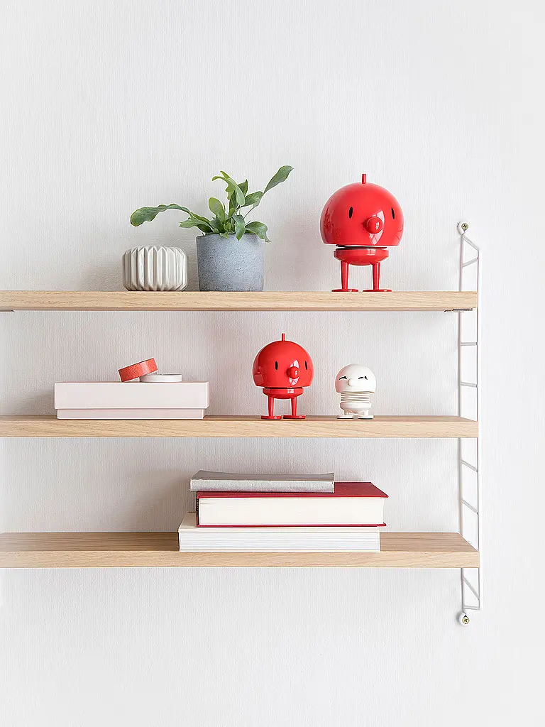 HOPTIMIST | Figura decorativa Classic Bumble 10,5cm Rojo | 