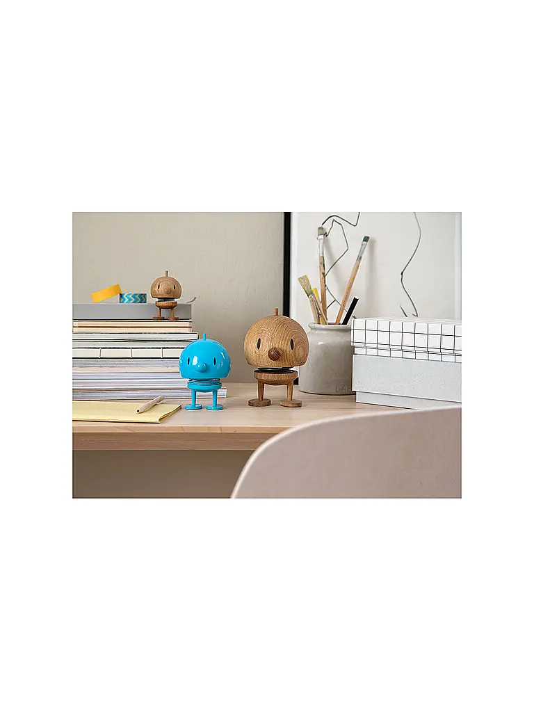 HOPTIMIST | Figura decorativa Classic Bumble 10,5cm Turquesa | Turquesa