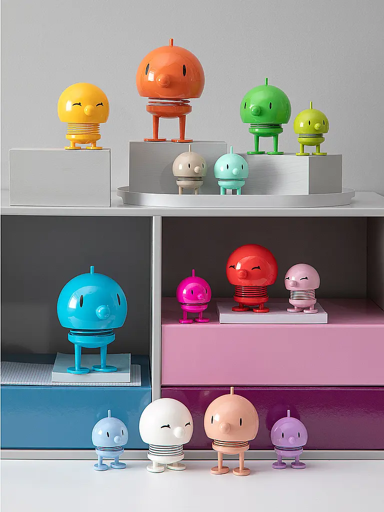 HOPTIMIST | Figura decorativa Classic Bumble 10,5cm Verde | Verde