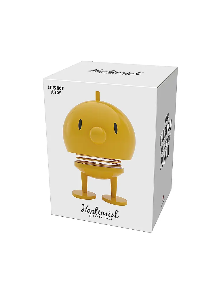 HOPTIMIST | Figura decorativa Classic Bumble 10,5cm Yellow | 