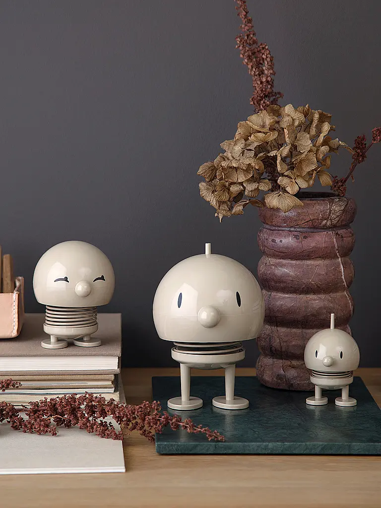 HOPTIMIST | Figura decorativa Classic Bumble 7,6cm Latte | Camel